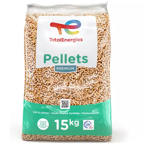 01 Palette de pellets TOTALENERGIES (66 sacs résistants de 15kg)
